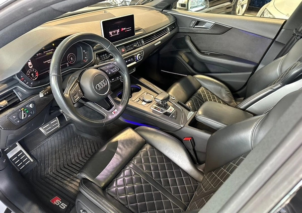 Audi S5 cena 179900 przebieg: 75804, rok produkcji 2018 z Barcin małe 191
